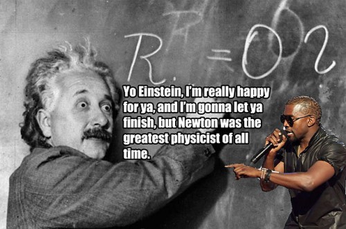 Yo Universe, I'm real happy for ya, and I'm a let ya finish...