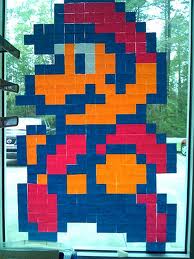 Post-it Note Art – a Great Alternative to Painting Your&nbsp;Place!